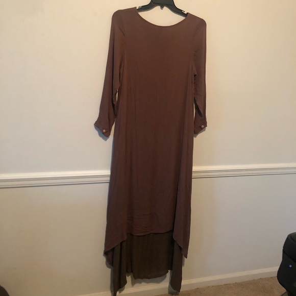 NWT Hanyi Fushi Boho Maxi Dress - Picture 2 of 9